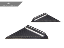 Load image into Gallery viewer, AutoTecknic Dry Carbon Side Mirror Wind Deflector Set - Porsche 992