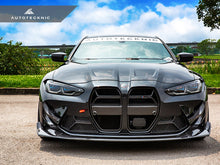 Load image into Gallery viewer, AutoTecknic Dry Carbon Corsa Front Bumper Lower Vent Set - G80 M3 | G82/ G83 M4