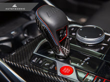 Load image into Gallery viewer, AutoTecknic Dry Carbon Gear Selector Cover - G8X M3/ M4