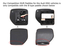 Load image into Gallery viewer, AutoTecknic Glazing Black Competition Shift Paddles - Audi DSG Vehicles