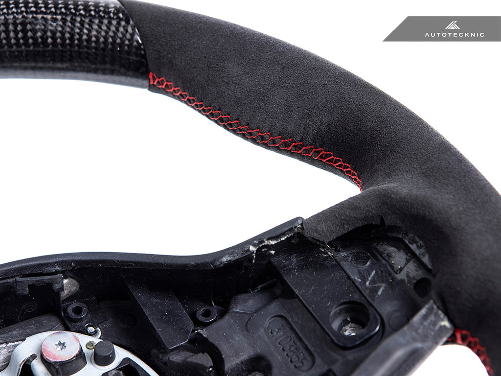 AutoTecknic Replacement Carbon Steering Wheel - F90 M5