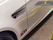 Load image into Gallery viewer, AutoTecknic Replacement Carbon Fiber Fender Gills - E90 Sedan / E92 Coupe / E93 Cabrio | M3