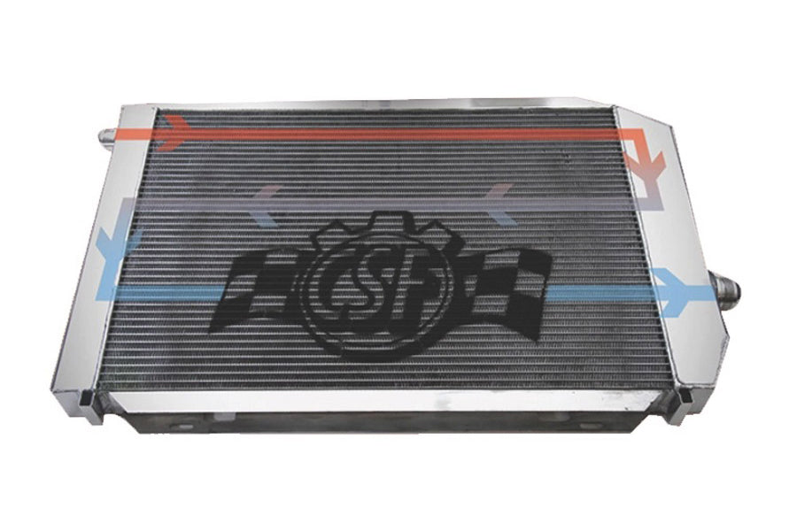CSF #8131 BMW F3X/F2X B58/B48 Triple-Pass Heat Exchanger w/ Rock Guard - Silver