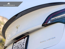 Load image into Gallery viewer, AutoTecknic Performance Dry Carbon Trunk Spoiler - Tesla Model 3