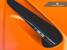 Load image into Gallery viewer, AutoTecknic Replacement Carbon Fiber Fender Gills - E90 Sedan / E92 Coupe / E93 Cabrio | M3