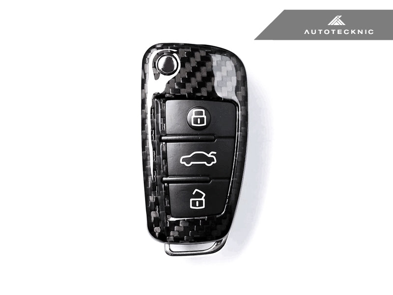 AutoTecknic Dry Carbon Remote Key Case - Audi Vehicles