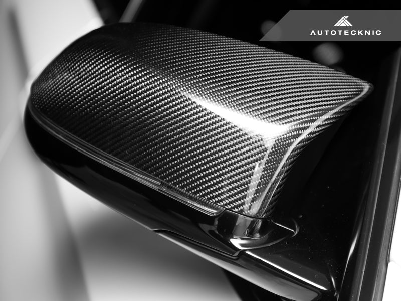 AutoTecknic Replacement Carbon Fiber Mirror Covers - BMW F85 X5M | F86 X6M - AutoTecknic USA