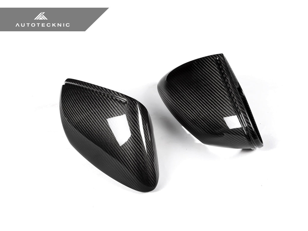 AutoTecknic Replacement Dry Carbon Mirror Covers - Porsche 992 - AutoTecknic USA