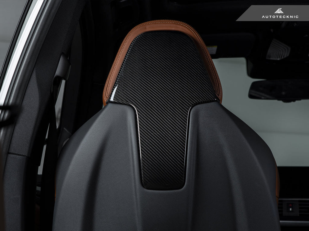 AutoTecknic Dry Carbon Seat Back Cover - F97 X3M | F98 X4M - AutoTecknic USA
