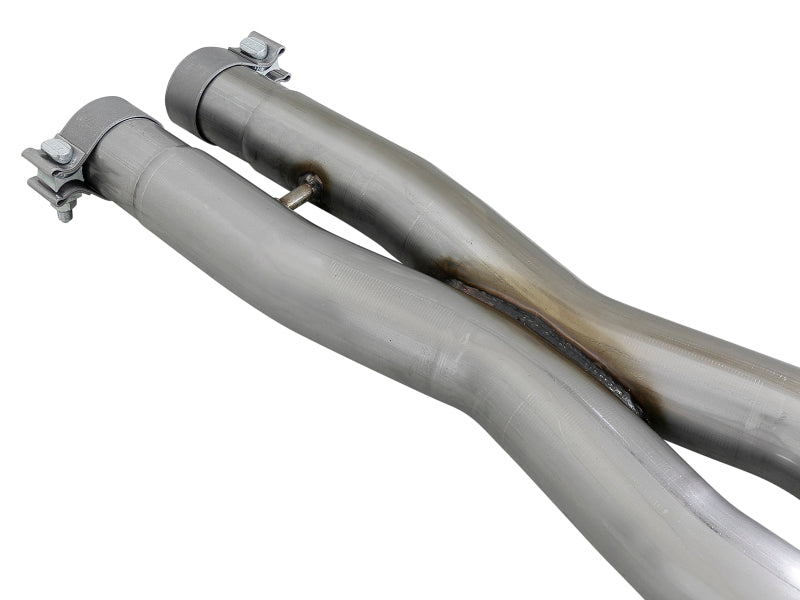 aFe MACH Force-Xp 2-1/2in 304 SS Cat-Back Exhaust 15-19 Dodge Challenger V6-3.6L - Raw Tip