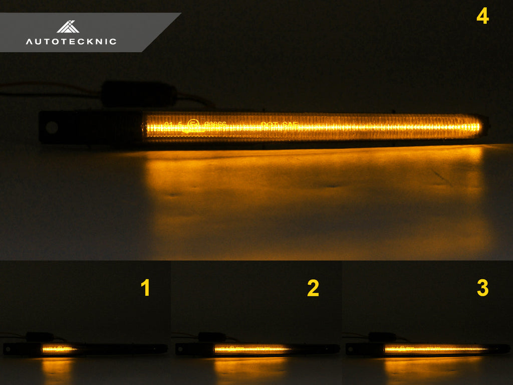 AutoTecknic Tinted Sequential LED Fender Turn Signal Set - F10 M5 - AutoTecknic USA