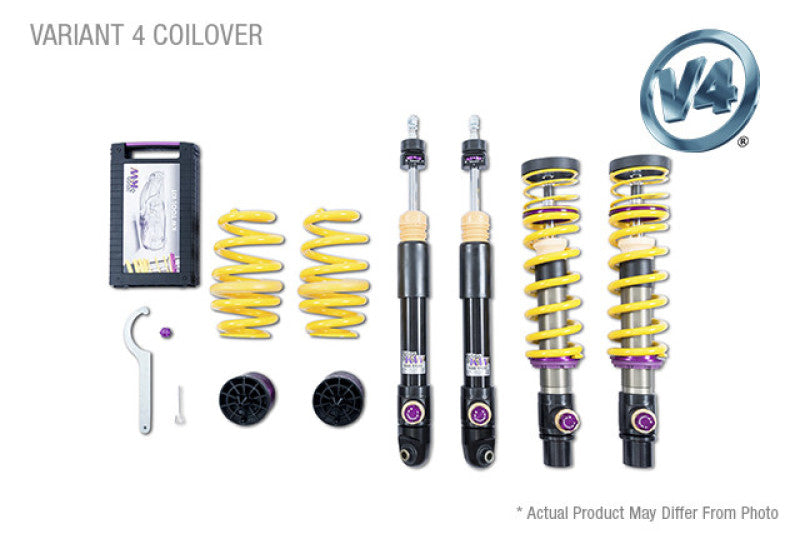 KW Coilover Kit V4 2011+ Lamborghini Aventador Incl. Roadster w/o Electronic Dampers