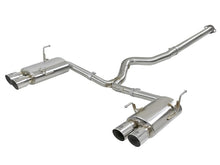 Load image into Gallery viewer, aFe Takeda 3in SS Exhaust Cat-Back 15-16 Subaru WRX/STI 2.0L/2.5L Polished Tips