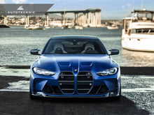 Load image into Gallery viewer, AutoTecknic Dry Carbon Podium V1 Front Grille - G80 M3 | G82/ G83 M4 - AutoTecknic USA