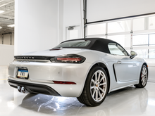Load image into Gallery viewer, AWE Tuning Porsche 718 Boxster / Cayman Touring Edition Exhaust - Chrome Silver Tips