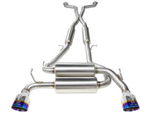 Load image into Gallery viewer, aFe Takeda 2-1/2in 304SS Cat-Back Exhaust Infiniti G37 08-13/Q60 14-15 V6-3.7 w/ Blue Flame Tips