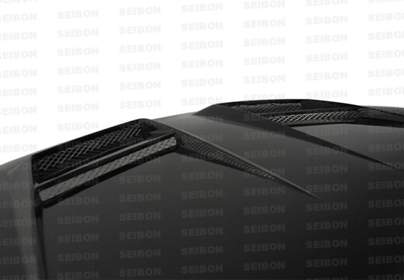 Seibon 10-11 VW Golf GTI 5K/MK6 DV Carbon Fiber Hood w/ Shaved Emblem