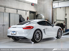 Load image into Gallery viewer, AWE Tuning Porsche 981 Performance Exhaust System - w/Diamond Black Tips