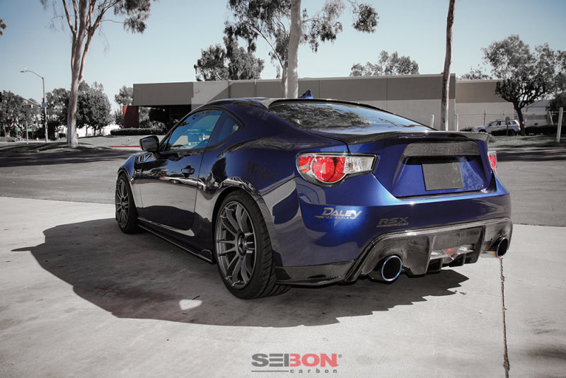 Seibon 12-13 Scion FRS Carbon Fiber Rear Fin Spoiler Seibon 12-13 Scion FRS Carbon Fiber Rear Fin Spoiler
