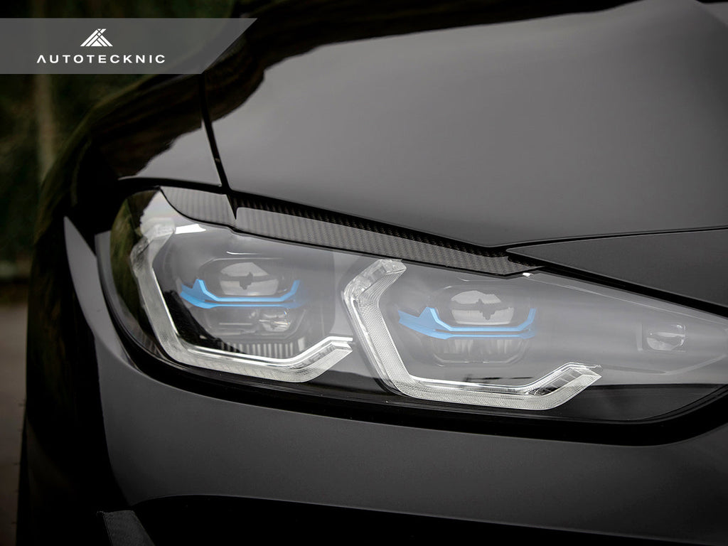 AutoTecknic Carbon Fiber Headlight Covers - G80 M3