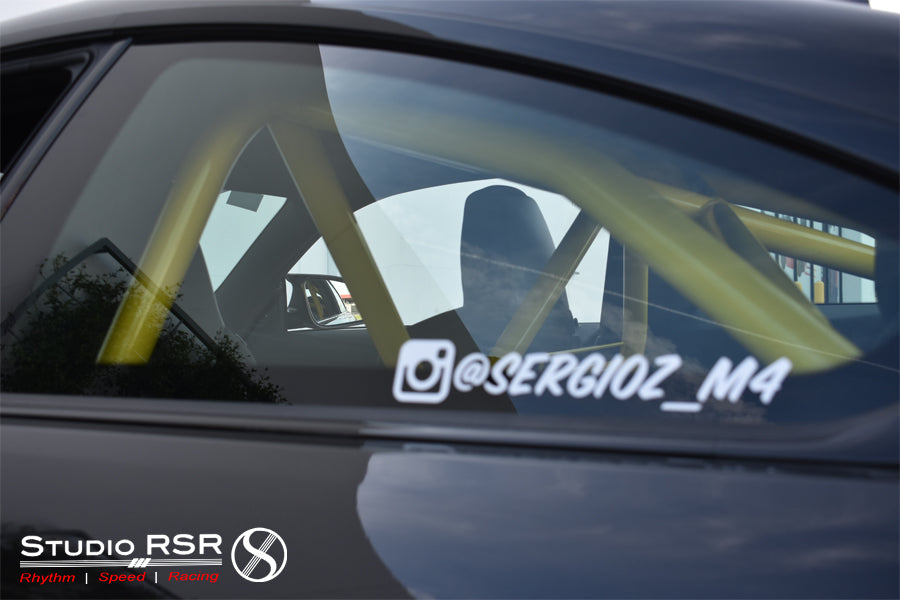 StudioRSR Tesseract (F82) BMW M4 roll cage / roll bar