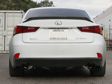Load image into Gallery viewer, aFe POWER Takeda 16-17 Lexus IS200t L4-2.0L (t) 2.5in-3in 304 SS CB Exhaust w/ Black Tips