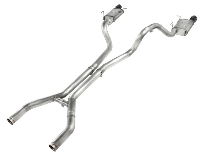 aFe MACHForce XP Cat-Back Exhaust 3in SS w/ Black Tips 11-14 Ford Mustang GT V8 5.0L