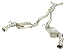 Load image into Gallery viewer, aFe MACHForce XP Exhaust 3in Stainless Stee CB/10-13 Chevy Camaro V8-6.2L (td) (pol tip)