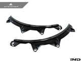 AutoTecknic Carbon Fiber Rear Wheel Arch Extension Set - G30 5-Series