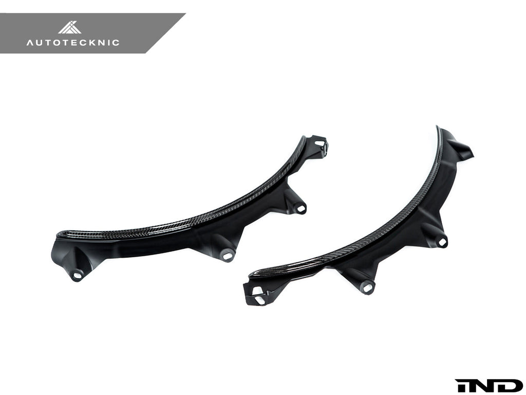 AutoTecknic Carbon Fiber Rear Wheel Arch Extension Set - G30 5-Series - AutoTecknic USA