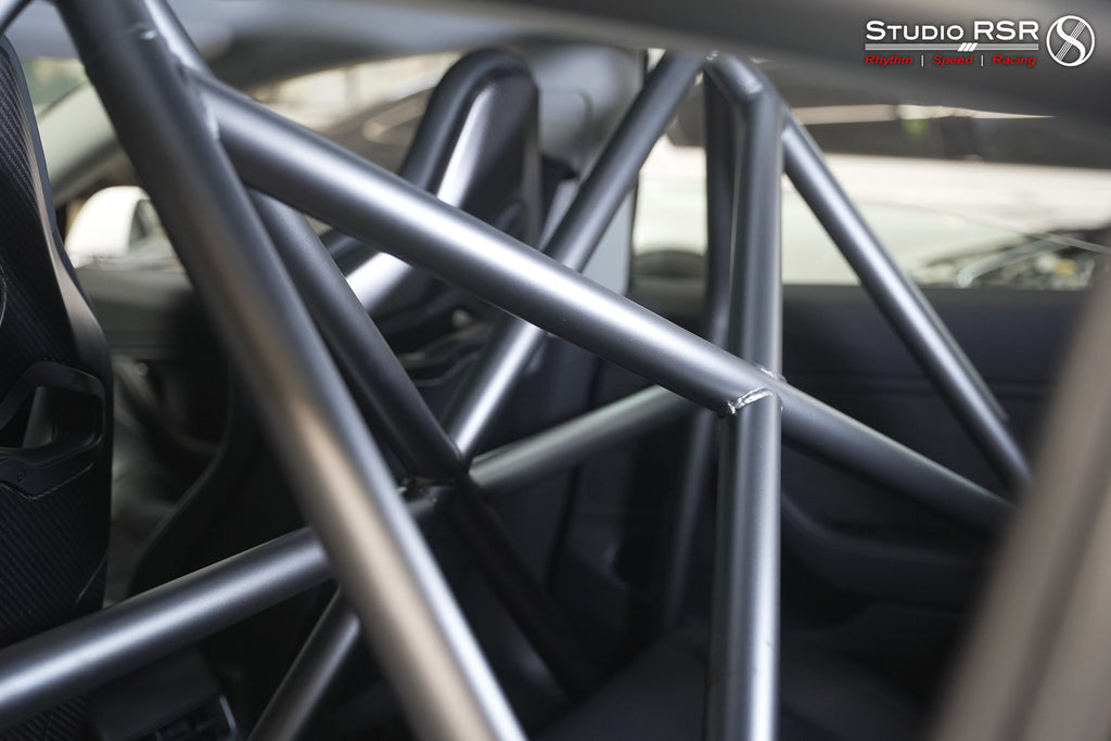 StudioRSR Tesla Model 3 roll cage / roll bar