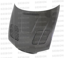 Load image into Gallery viewer, Seibon 01-05 BMW E46 M3 GTR Style Carbon Fiber Hood