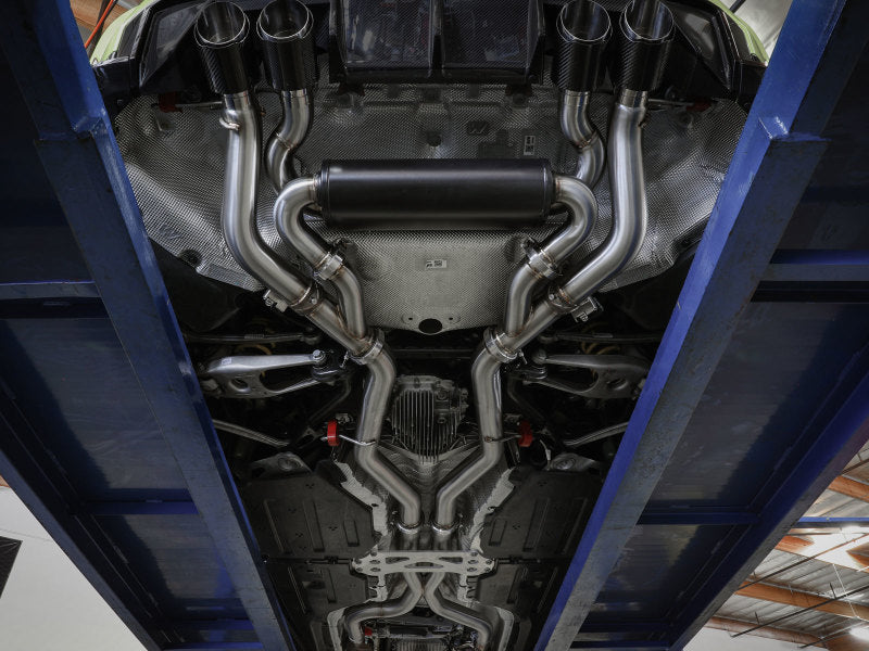 aFe MACHForce XP Exhausts Cat-Back SS 19-21 BMW M2 Competition L6-3.0L w/Carbon Tips