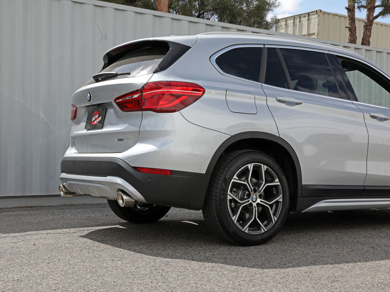aFe 15-21 BMW X1 F48 L4 2.0L (t) MACH Force-Xp 3 to 2-1/2 IN SS Axle-Back Exhaust w/Polished Tip