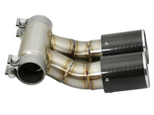 Load image into Gallery viewer, aFe Power 13-14 Porsche Cayman S / Boxster S Carbon Fiber Exhaust Tip Upgrade