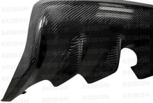 Load image into Gallery viewer, Seibon 08-09 Mitsubishi Evo X OEM-style Carbon Fiber Rear Diffuser