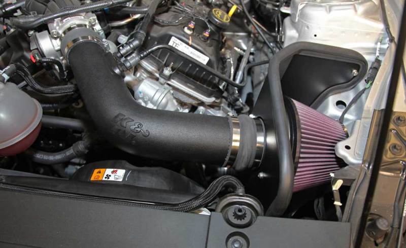 K&N 15-17 Ford Mustang 3.7L V6 F/I Performance Intake Kit