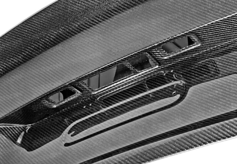 Seibon 12-13 BMW F30 CSL Style Carbon Fiber Trunk - Shaved