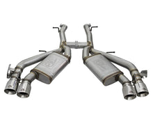 Load image into Gallery viewer, aFe MACHForce XP 3in 304 SS Axle-Back Dual Exhaust (NPP) w/ Polished Tips 16-17 Camro SS V8-6.2L