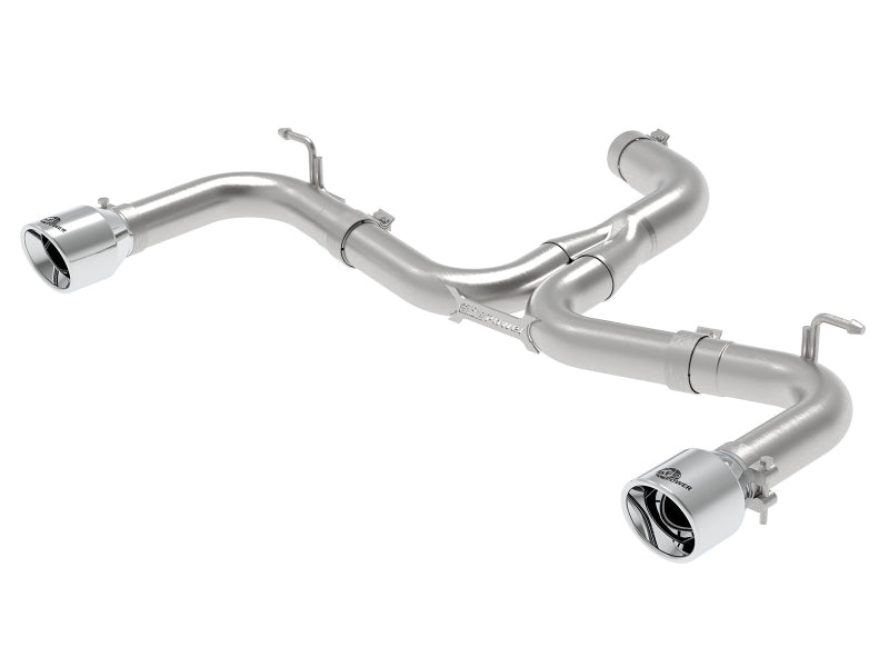 aFe 18-20 VW GTI (MK7.5) 2.0L MACH Force-Xp 3in to 2.5in 304 SS Axle-Back Exhaust System- Pol. Tips
