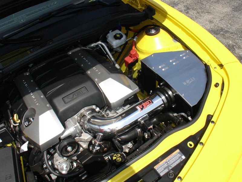 Injen 10 Camaro 6.2L V8 Wrinkle Black Power-Flow Short Ram Air Intake System