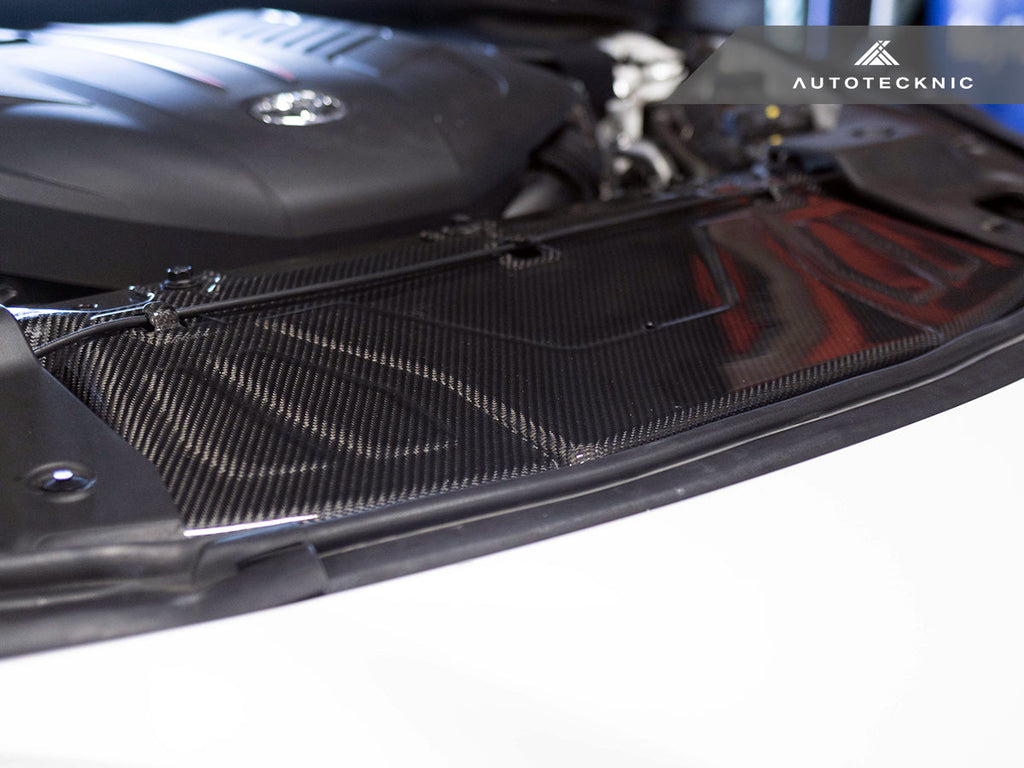 AutoTecknic Dry Carbon Fiber Cooling Plate - A90 Supra - AutoTecknic USA