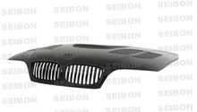 Load image into Gallery viewer, Seibon 02-05 BMW E46 2dr GTR-Style Carbon Fiber Hood