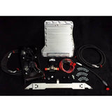 Front Mount Transmission Cooler for a GTR GR6 R35