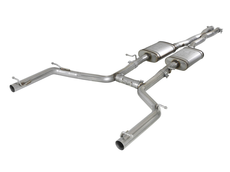 aFe MACH Force-Xp 2.5in 304 SS Exhaust 15-19 Dodge Charger / Chrysler 300 V6 3.6L