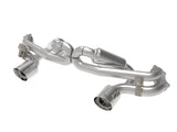aFe MACHForce XP 2.25in-2.5in 304SS Exhaust Cat-Back 20-22 Porsche Cayman GT4 (718) - Polished Tips
