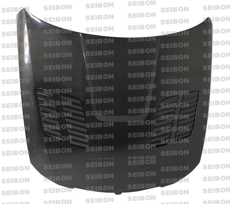 Seibon 05-08 BMW 3 Series 4 dr E90 (Excl M3) GTR-Style Carbon Fiber Hood