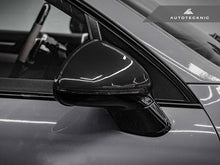 Load image into Gallery viewer, AutoTecknic Replacement Dry Carbon Mirror Covers - Porsche 958.2 Cayenne - AutoTecknic USA