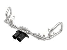 Load image into Gallery viewer, afe 14-16 Porsche 911 GT3 991.1 H6 3.8L MACH Force-Xp 304 SS Cat-Back Exhaust System w/ Black Tips