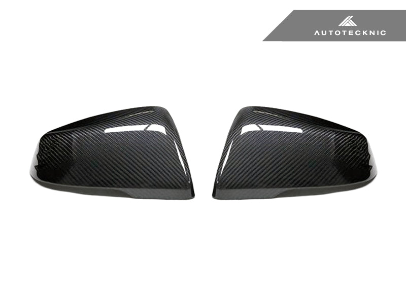 AutoTecknic Replacement Version II Dry Carbon Mirror Covers - A90 Supra 2020-Up - AutoTecknic USA